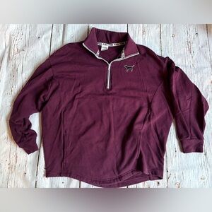 Victoria's Secret PINK Burgundy Pullover